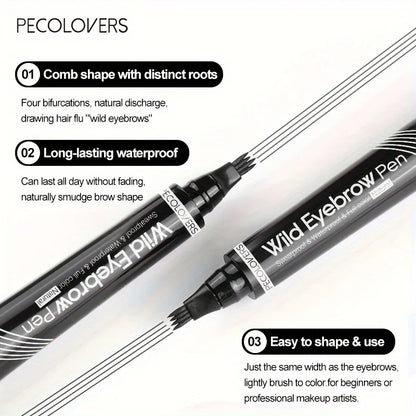 BrowMuse™: Waterproof 4-Tip Eyebrow Pen