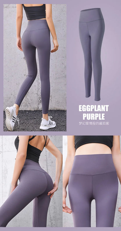 FlexAura™: High-Waisted Seamless Yoga Pants
