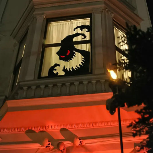 HexHaunt™: Halloween Window & Door Stickers