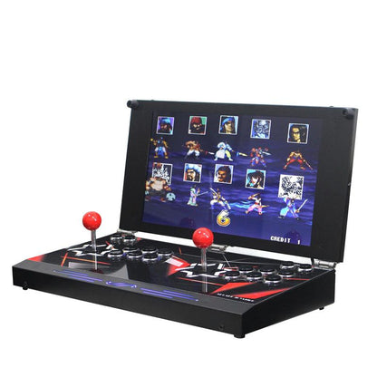 9800 in 1 Hand-Held Portable Arcade Game Console 17.5-Inch HD Screen Dual Players Pandoras Box DX, Retro Video Game Machine Search/Hide/Pause Games